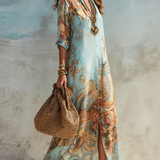 Lorna | Abito Chemisier Mediterraneo