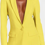 Rachele | Completo Blazer su Misura e Pantaloni a Gamba Larga Marnie