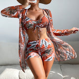 Laluna® | Set bikini 3 pezzi con stampa esclusiva