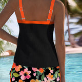 Laluna® | Elegante Set Tankini Due Pezzi