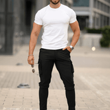 Pantaloni Cargo Franco Leonardo™ - Nero