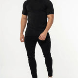 Fabrizio™ | T-shirt Fit Aleano - Nero