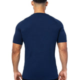 Filippo™ | T-shirt Aleano Fit - Blu Navy