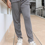 Gianluca™ | Pantaloni Bailey a Coste Grigi