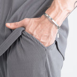 Gianluca™ | Pantaloni Bailey a Coste Grigi