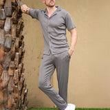 Gianluca™ | Pantaloni Bailey a Coste Grigi