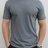 Emanuele™ | T-Shirt Evano - Grigio Scuro Elegante