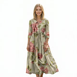 CARMELA | ABITO MIDI FLOREALE