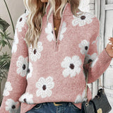 BLOOM | Maglione con colletto a zip