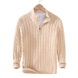 Anthony | Pullover mezza zip torciglione
