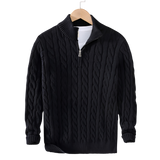 Anthony | Pullover mezza zip torciglione