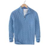 Anthony | Pullover mezza zip torciglione