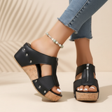Gigi - Sandali Comodi con Zeppa alla Moda
