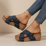 Oakley – Sandali Boho Wedge Comodi