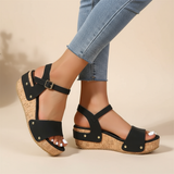 Daniela – Sandali Comodi con Zeppa Eleganti