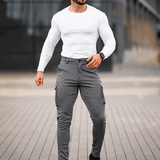 Massimo™ | Pantaloni Stretch Grigi