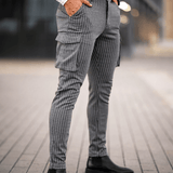 Massimo™ | Pantaloni Stretch Grigi
