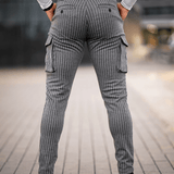 Massimo™ | Pantaloni Stretch Grigi