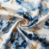 Linda | Vestito Midi a Fantasia Floreale con Cintura Avvolgente