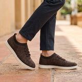 Sneaker in Camoscio Matteo