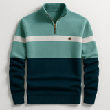 Lorenzo | Maglione Classico a Mezza Zip