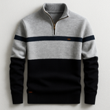 Lorenzo | Maglione Classico a Mezza Zip