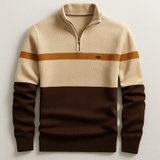 Lorenzo | Maglione Classico a Mezza Zip
