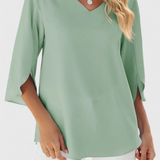 Tabitha Blusa Casual con Taglio Largo e Stile Sofisticato
