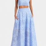 Alice | Danitza Completo Romantico in Pizzo Floreale