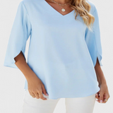 Tabitha Blusa Casual con Taglio Largo e Stile Sofisticato