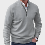 Malik | Maglione Elegante con Zip per Uomo