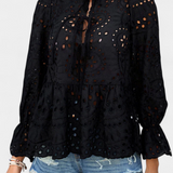 Top Bohemien in Pizzo Kayden con Taglio Fluido
