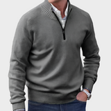 Malik | Maglione Elegante con Zip per Uomo
