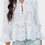 Top Bohemien in Pizzo Kayden con Taglio Fluido