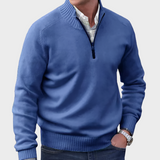 Malik | Maglione Elegante con Zip per Uomo