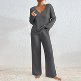 Nicole | Completo di Due Pezzi con Top e Pantaloni