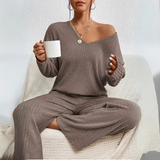 Nicole | Completo di Due Pezzi con Top e Pantaloni