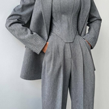 Irene | Completo di Tre Pezzi con Blazer a Doppio Petto