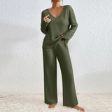 Nicole | Completo di Due Pezzi con Top e Pantaloni