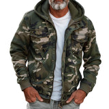 Giacca Cargo Camouflage Elegante Fabian