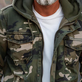 Giacca Cargo Camouflage Elegante Fabian