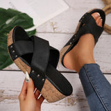 Oakley – Sandali Boho Wedge Comodi