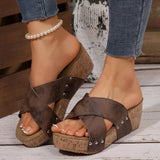 Oakley – Sandali Boho Wedge Comodi