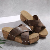 Oakley – Sandali Boho Wedge Comodi